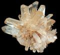 Tangerine Quartz Crystal Cluster - Secondary Crystals #36202-1